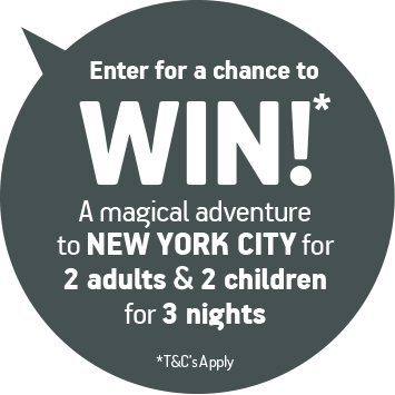 WIN an adventure in New York City